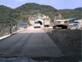 中交1公司承建贵都高速第十标